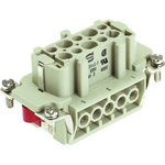 HARTING Deutschland GmbH & Co. KG Kontakteinsatz 6p f. Buchsenkontakt 09 34 003 2701 (09340032701)