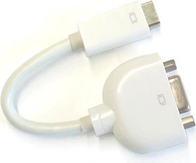 JouJye AVC 226 Mini-DVI auf VGA Kabeladapter 0,1 m Weiß