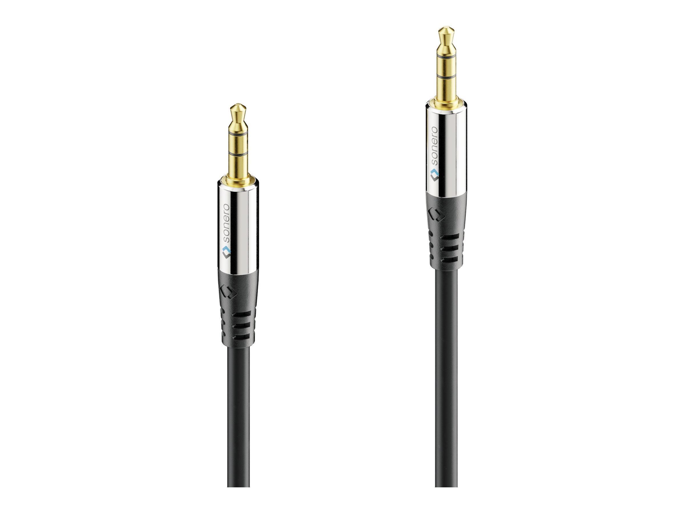 Sonero Premium 3.5 mm Audiokabel 3 m Schwarz
