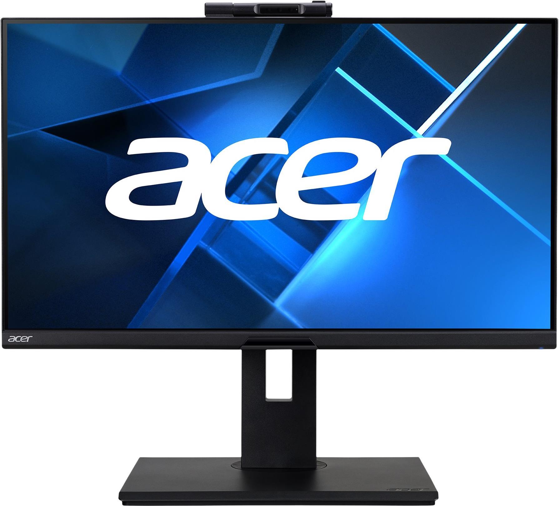 Acer B278U Monitor 68,6 cm (27" ) - WQHD, IPS, 4ms, HDMI, DisplayPort, USB, USB-C Dockingstation, Webcam, Mikrofon [Energieklasse F] (UM.HB8EE.002)