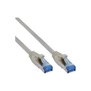 InLine® Patchkabel Cat.6A, S/FTP (PiMf), halogenfrei, 500MHz, grau, 7,5m (76807)