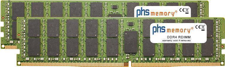 PHS-MEMORY 128GB (2x64GB) Kit RAM Speicher passend für Fujitsu Primequest 3800B2 DDR4 RDIMM 2933MHz