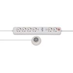 Brennenstuhl Eco-Line Extension Socket Comfort Switch Plus EL CSP 24 6-way 1,5m H05VV-F 3G1,5 2 permanent, 4 switchable (1159560216)