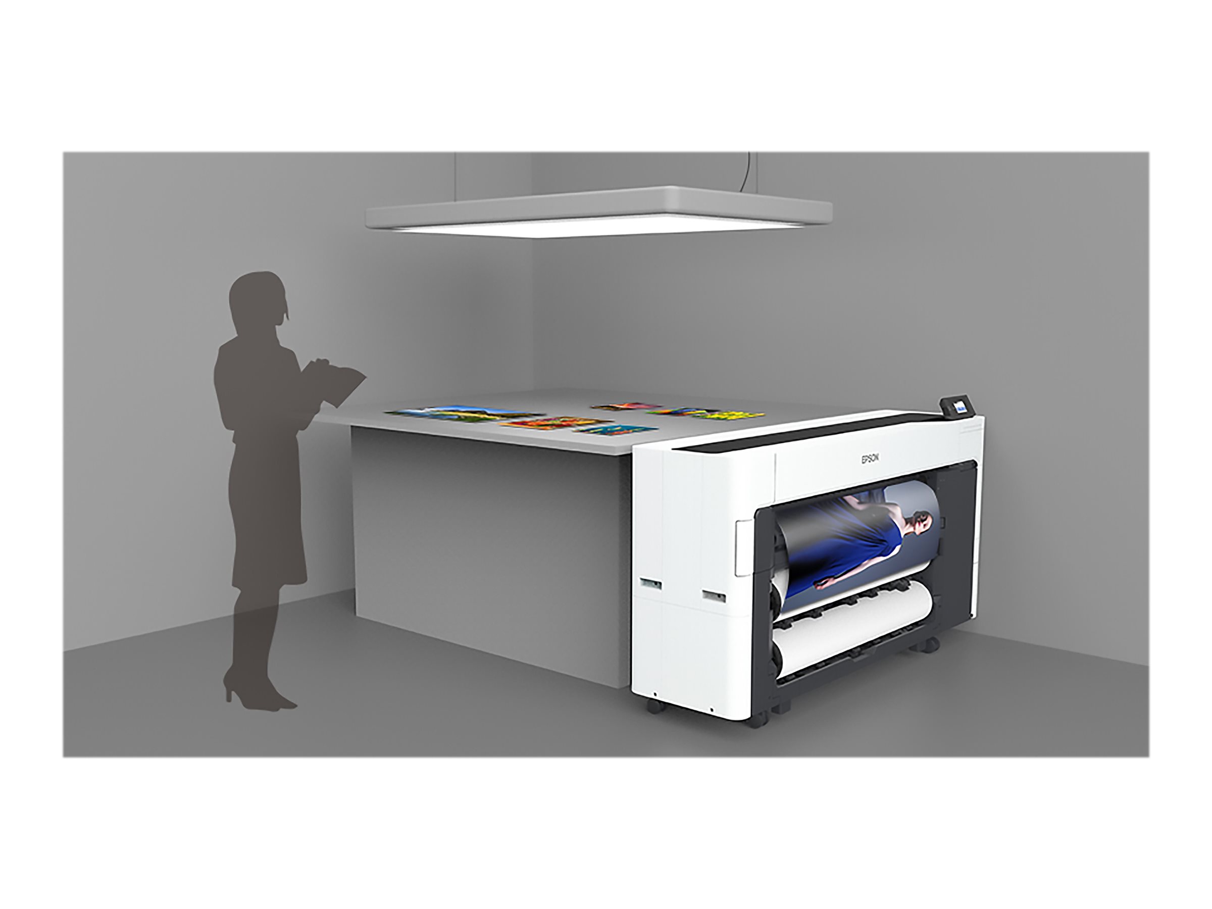 Epson SureColor SC-T3700DE Großformatdrucker 2400 x 1200 dpi Schwarz, Weiß
