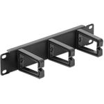 Delock 10? Kabelmanagement Panel schwarz (43342)