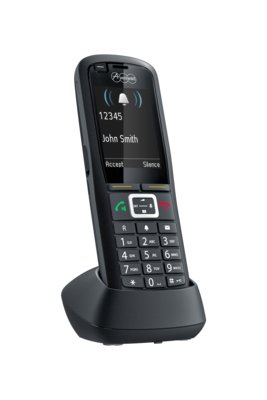 Auerswald COMfortel M-730 DECT-Telefon Schwarz, Grau