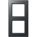 JUNG AC 582 BF ANM. Produktfarbe: Schwarz, Material: Thermoplast. Breite: 87 mm, Höhe: 158 mm (AC582BFANM)