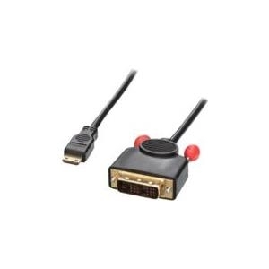 Microconnect 1m Mini HDMI - DVI-D 1m Mini-HDMI DVI-D Schwarz (HDCPDVIDD)
