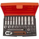 Bahco Steckschlüsselsatz 37teilig SL25L (SL25L)