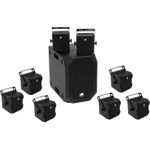 OMNITRONIC Set BOB-10A sw + 8x BOB-4 sw (20000534)