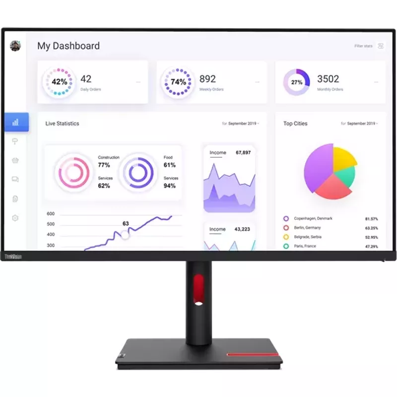 Image of 31.5" Lenovo ThinkVision T32p-30