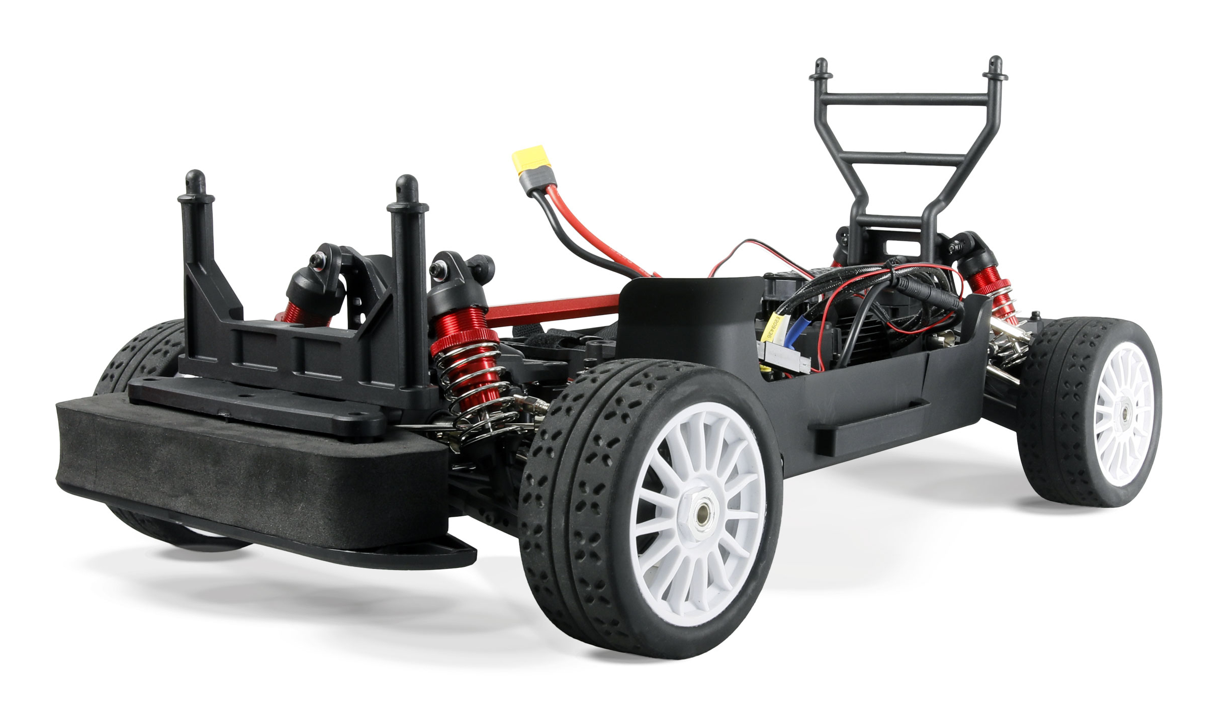 Amewi HyperGo C3 WRC 1:7 RC Rallye Auto Schwarz/Rot