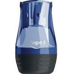 Maped Doppel-Spitzdose TONIC Metal, blau/schwarz für 2 Stiftgrößen, aus Kunststoff, mit Metall-Spitzereinsatz - 1 Stück (068611)