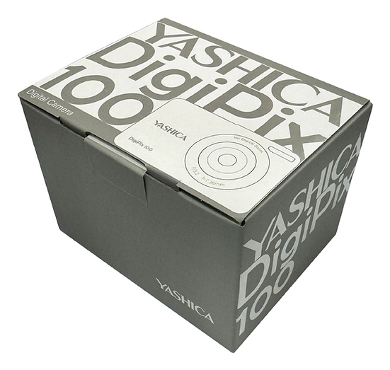 Yashica DigiPix 100 Kompaktkamera 44 MP 16x Zoom 2,4" IPS Weiß