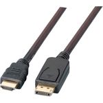 EFB-Elektronik DisplayPort/HDMI Kabel 4K60Hz,A-A St-St, 2m, schwarz Hersteller: EFB Elektronik (K5561HQSW.2)