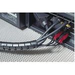 HellermannTyton Kabelbündelspiralschlauch HWPP 9 mm schwarz - 161-64101 (HWPP-8MM-PP-BK-Q1)