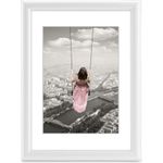 Hama Kunststoffrahmen Swing, Weiß, 13 x 18 cm (00193210)