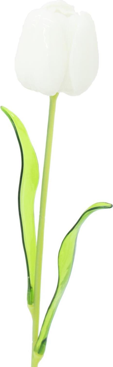 EUROPALMS Kristalltulpe, Kunstblume, weiß, 61cm 12x (82600204)