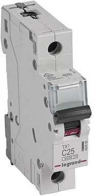 LEGRAND 403436 TX3 LS C25A 1p 6kA 1M