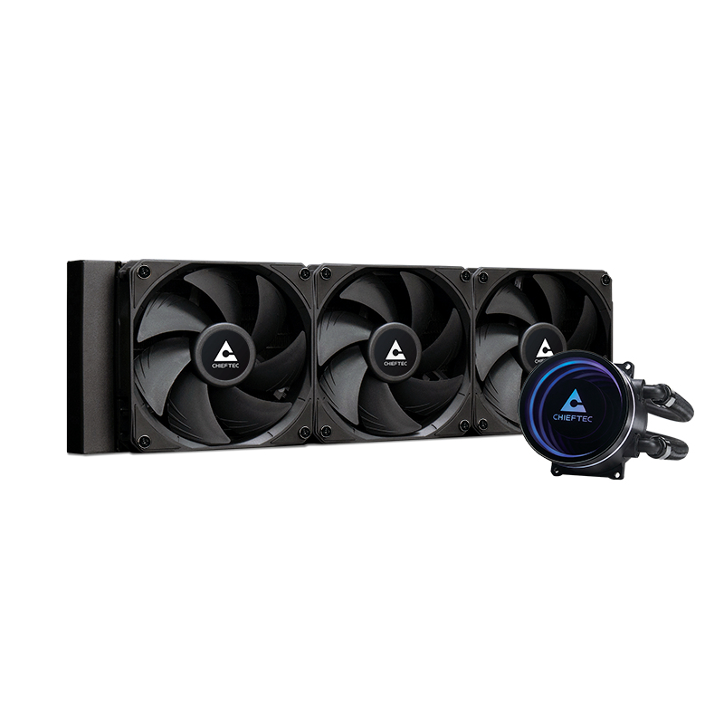 Chieftec Iceberg 360 DARK 360 mm Prozessor-Flüssigkeitskühlsystem Schwarz