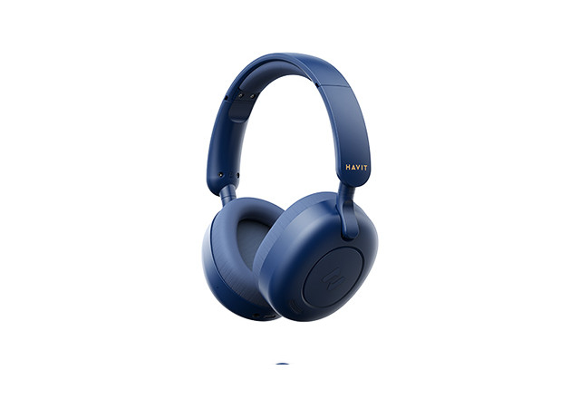 HAVIT H655BT Kabellose Bluetooth-Kopfhörer ANC 76 h Blau