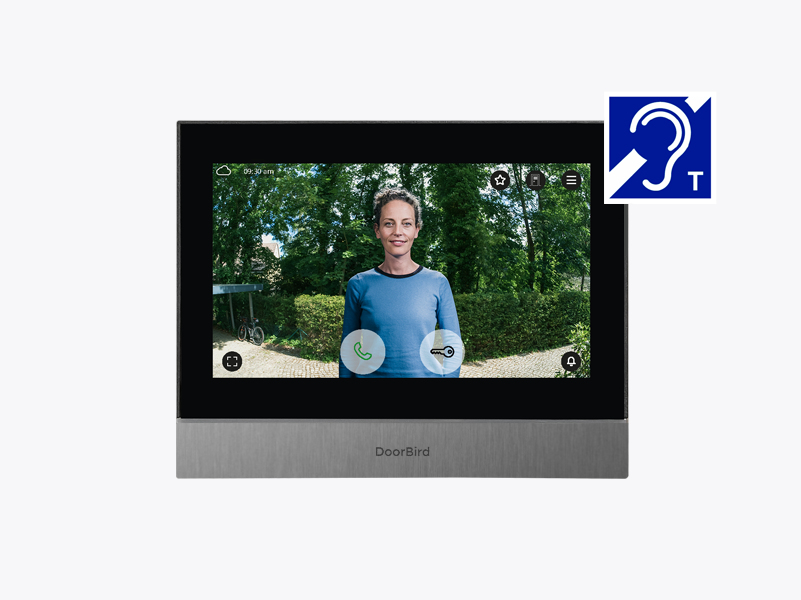 Doorbird IP Video Innenstation A1104T 7" IPS PoE WLAN Edelstahl V4A