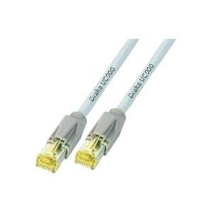 EFB-Elektronik RJ45 Patchkabel Cat.6A S/FTP LSZH Draka UC900 TM31 grau 20m Hersteller: EFB Elektronik (K8560GR.20)