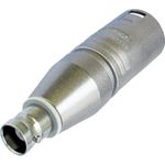 Neutrik XLR-Adapter XLR-Stecker - BNC-Buchse NA2MBNC 1 St. (NA2MBNC)