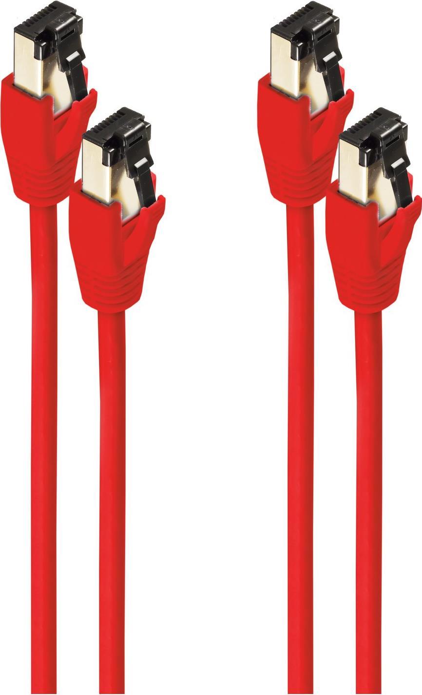 shiverpeaks BS08-41064-2 Netzwerkkabel Rot 7,5 m Cat8.1 F/FTP (FFTP) (BS08-41064-2)