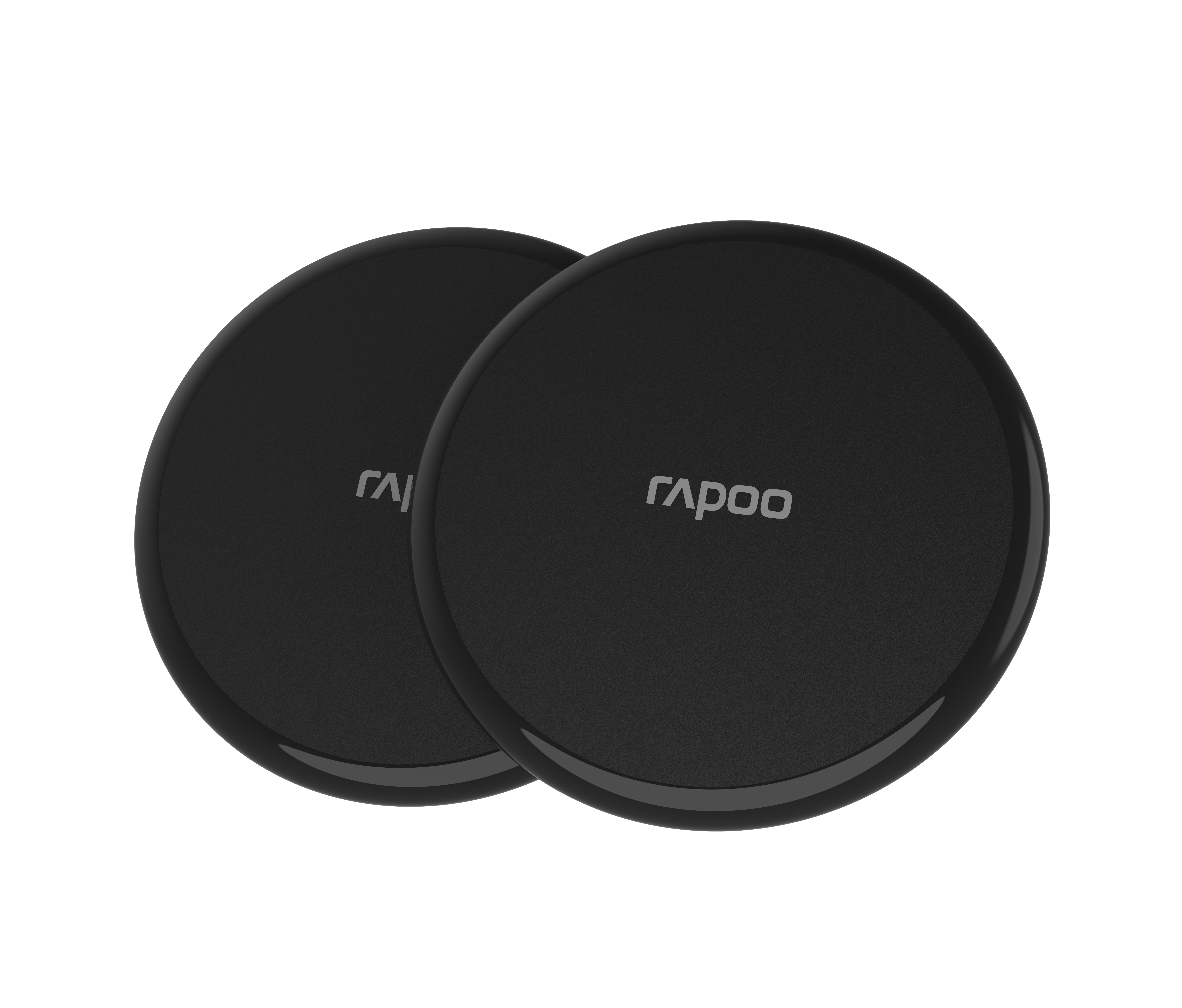 Rapoo XC105 Kabelloses QI-Ladegerät 2er-Set Schwarz