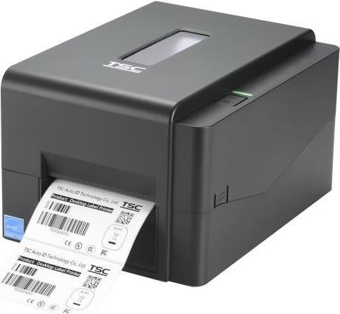 TSC TE210, 8 Punkte/mm (203dpi), RTC, TSPL-EZ, USB, USB-Host, RS232, Ethernet, WLAN Etikettendrucker, Desktopdrucker, Thermotransfer, 8 Punkte/mm (203dpi), Medienbreite (max): 112mm, Druckbreite (max.): 108mm, Rollendurchmesser (max.): 127mm, Geschwindigkeit (max.): 152mm/Sek., USB, USB-Host, RS232, Ethernet, WLAN (802.11a/b/g/n), Emulation: TSPL-EZ, RAM: 128MB, Flash: 64MB, Real Time Clock, Black Mark Sensor, Gap Sensor, inkl.: Kabel (USB), Netzteil, Netzkabel (EU), Buzzer, QSG (99-065A301-S1LF00)