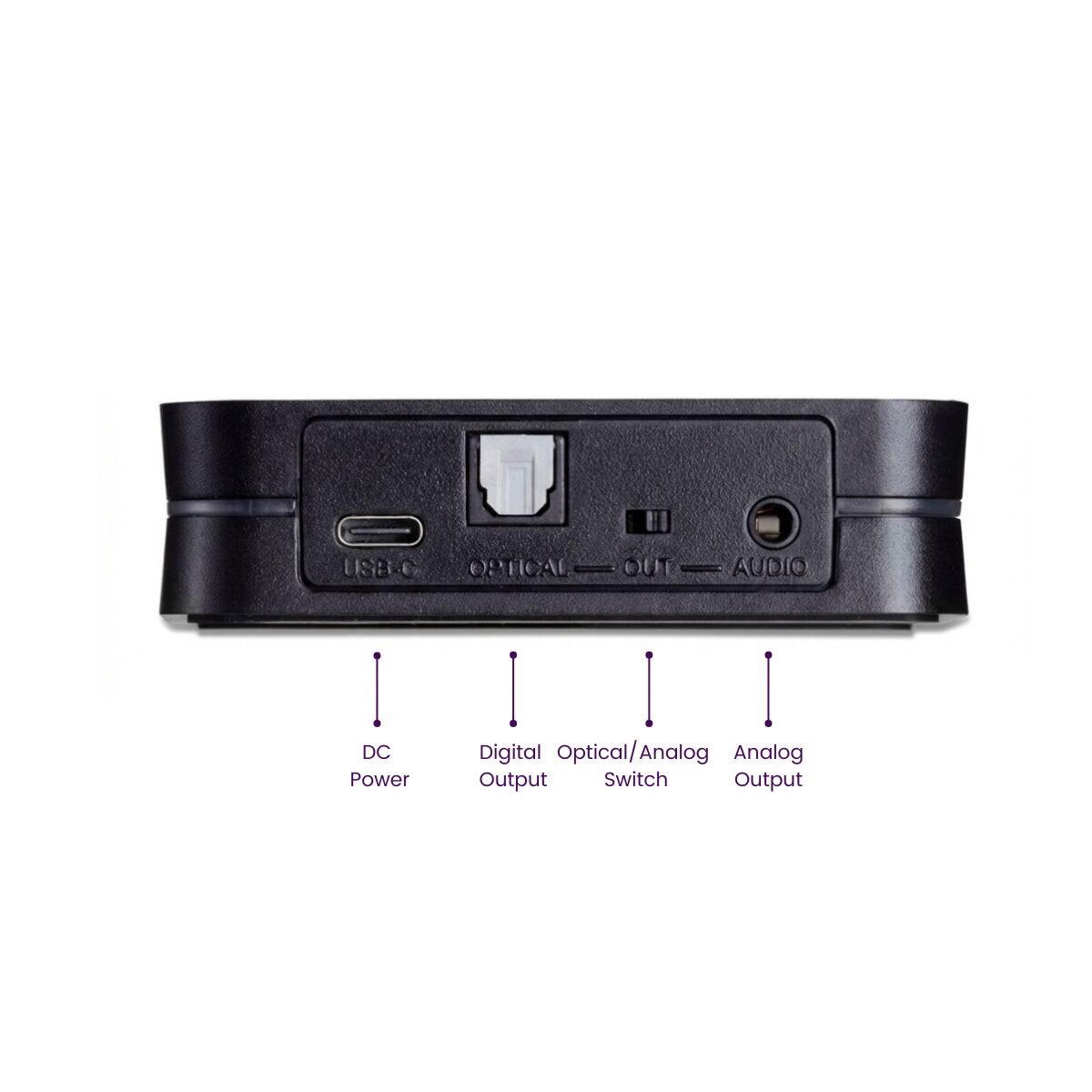 Marmitek BoomBoom 93 Bluetooth Audioempfänger aptX NFC 30 m Schwarz