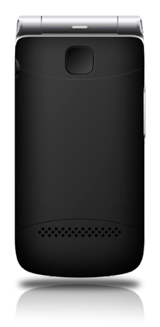 Bea-Fon SL495 2,4" Klapphandy Schwarz, Silber