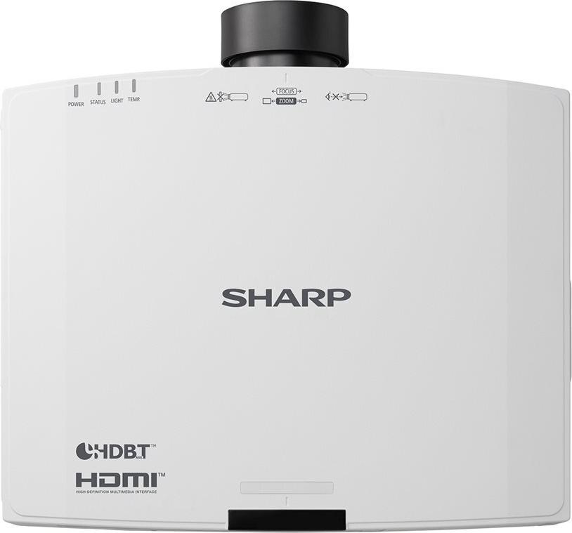 Sharp NEC V731U 3LCD Laser Projektor 7300 ANSI Lumen WUXGA 3D Weiß
