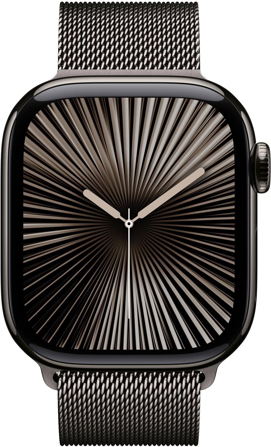 Apple Watch Series 10 (GPS + Cellular) 42mm 64 GB OLED Titan Schiefer