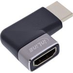 InLine HDMI Adapter A Stecker Buchse 90° rechts 8K UHD (17991D)