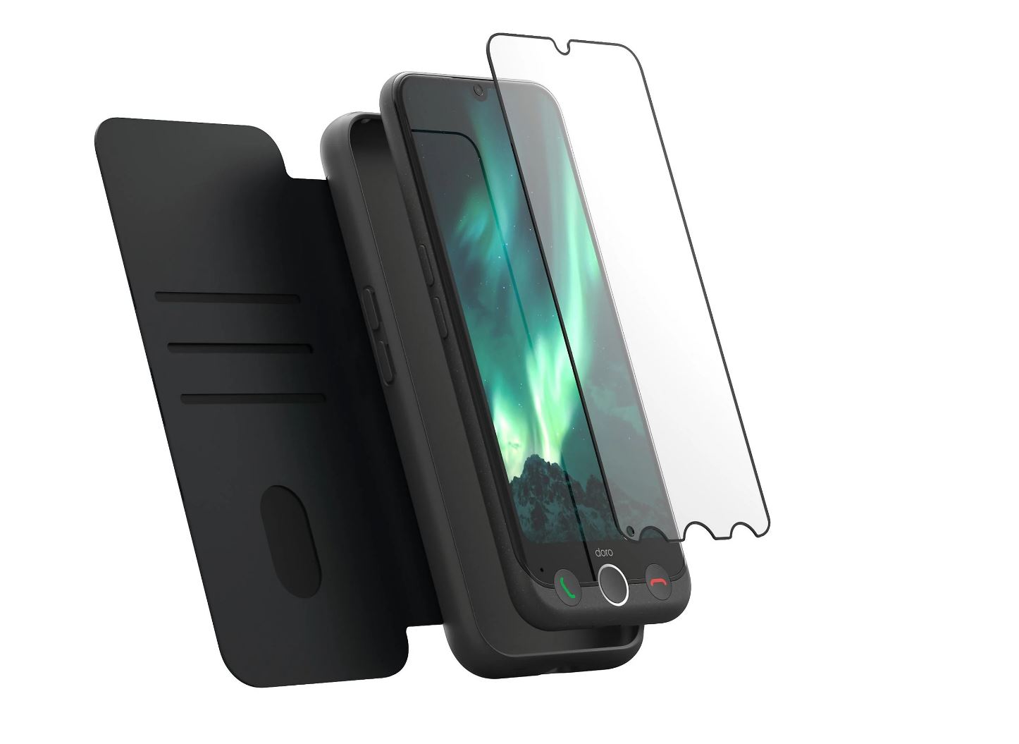 Doro Aurora A30 Plus Bone – 6,1" Seniorenhandy, 128 GB, 50 MP Dual-Kamera, Android 14 (8962)