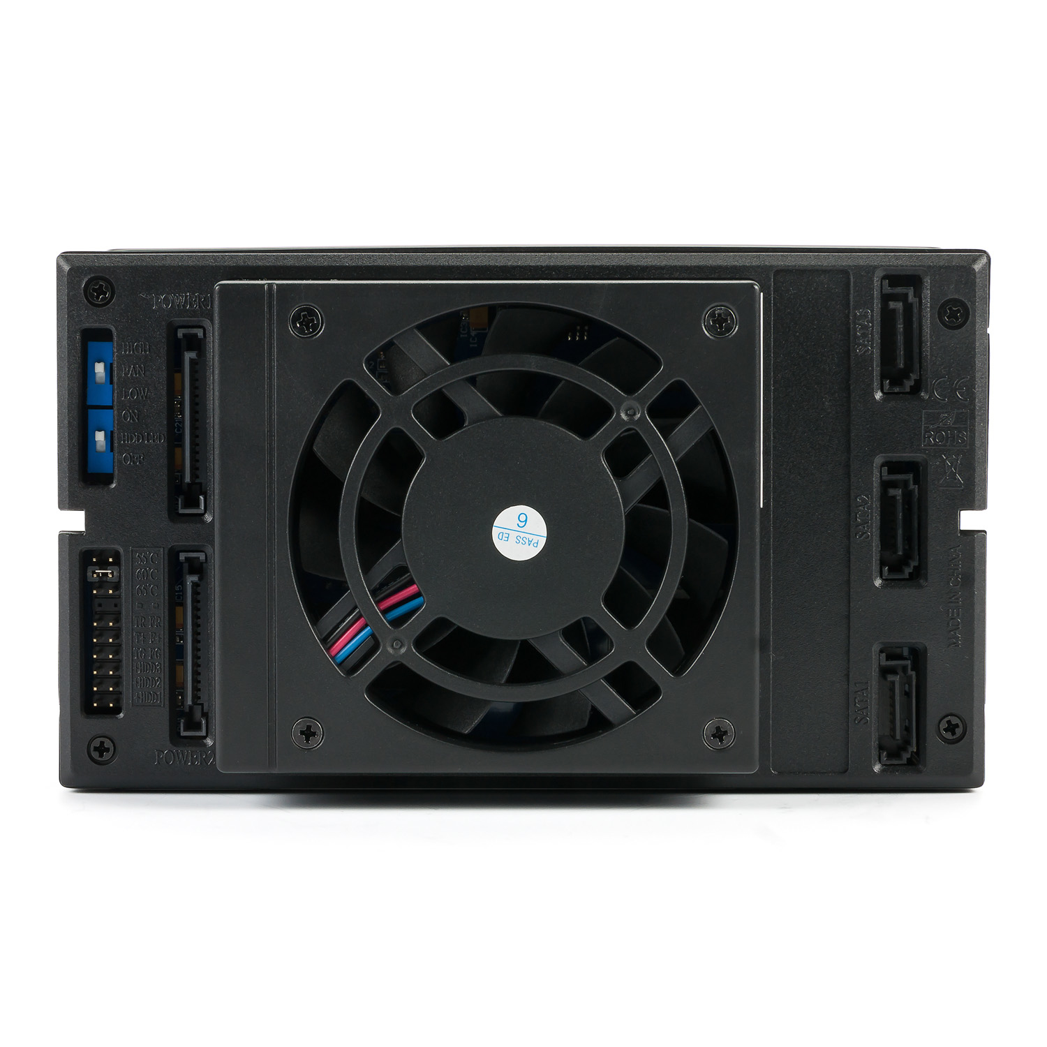 FANTEC BP-T2131 Internes RAID-Backplane 3x 2,5"/3,5" SAS/SATA 6G Hot-Swap Schwarz