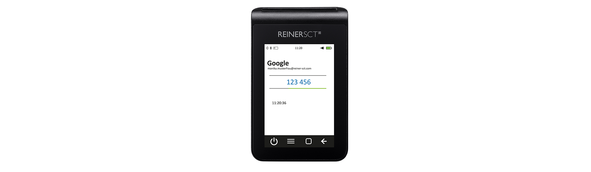 ReinerSCT tanJack deluxe TAN-Generator 3,5" TFT Schwarz