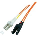 EFB-Elektronik Duplex Jumper LC-E2000¬ 50/125µ, OM4, LSZH, erika violett, 2.0mm, 3m Hersteller: EFB Elektronik (O0341.3)