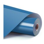 LOKLiK Plotterfolie Basic Ozeanblau 30,5 x 180 cm HTV für Schneideplotter und Textilien