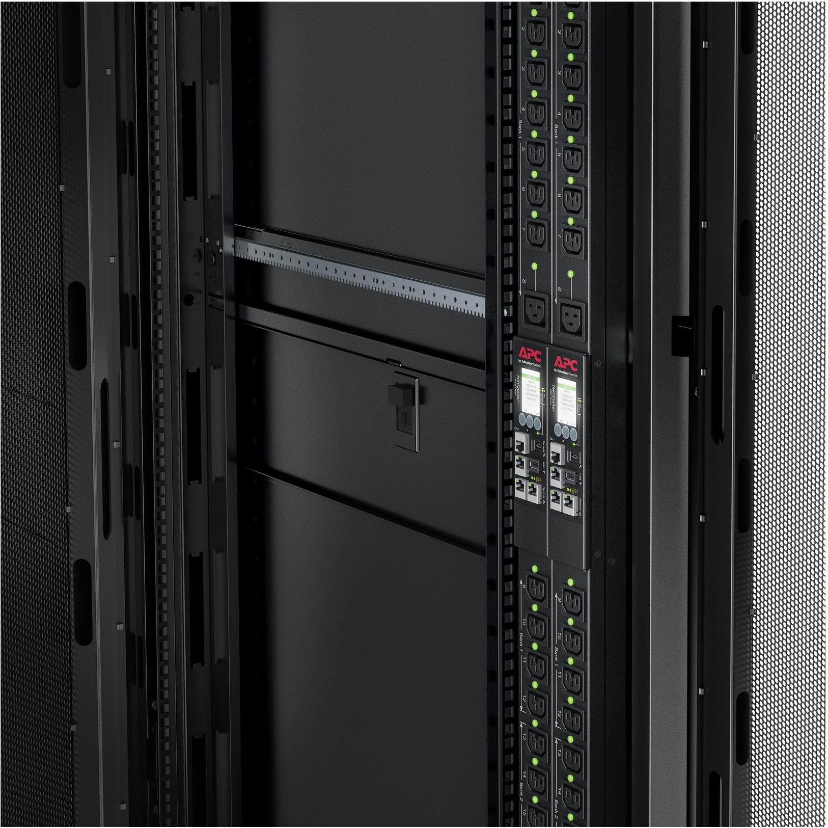 APC Rack PDU 9000 Switched APDU9953 7400 VA Schwarz