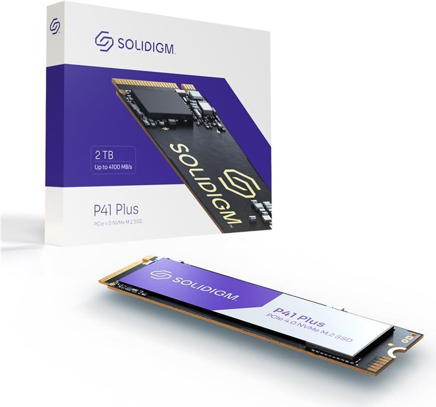 Solidigm P41 Plus 2 TB M.2 2280 PCIe 4.0 NVMe SSD