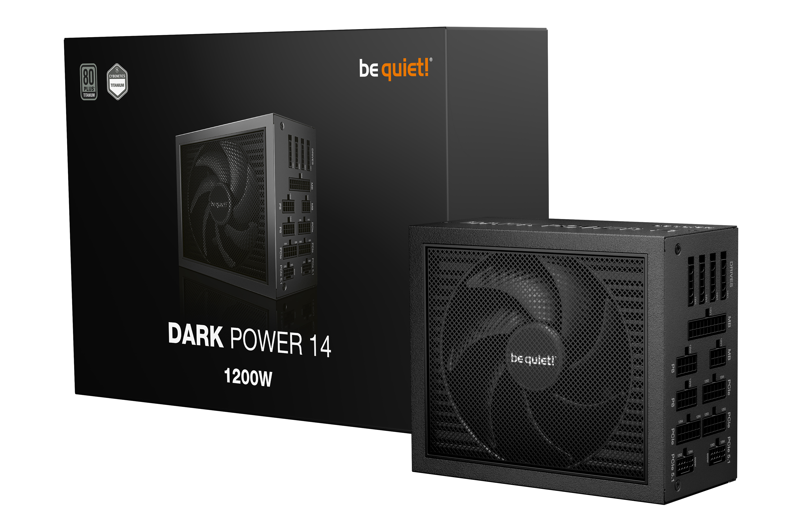 be quiet! Dark Power 14 1200 W 80 PLUS Titanium Schwarz