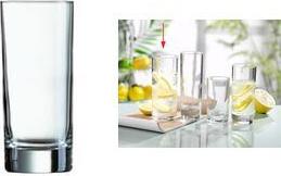 Esmeyer Arcoroc Longdrinkglas ISLANDE, 0,29 l Höhe: 145 mm, Durchmesser: 62 mm, spülmaschinengeeignet - 6 Stück (384-547)