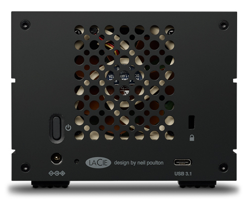 LaCie 2big RAID 16 TB Desktop USB 3.1 Gen 2 Schwarz