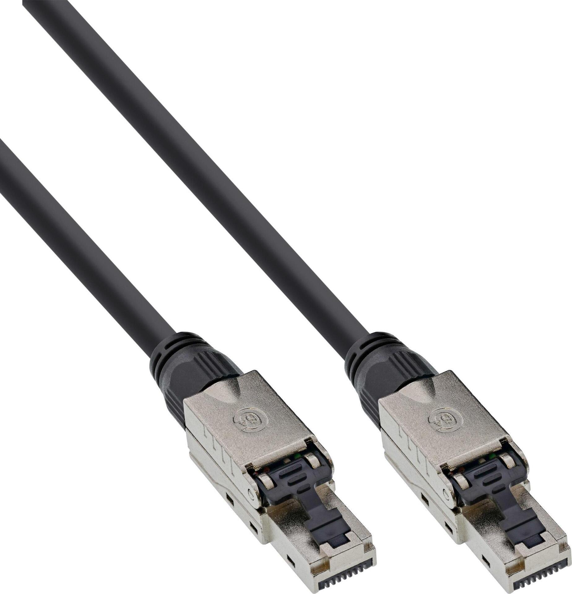 INLINE Patch-Kabel RJ-45 (M) schraubbar zu RJ-45 (M) schraubbar (77825S)