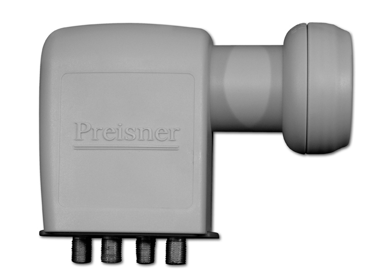 Televes SP44EN LNB 10,7–11,7 GHz 60 dB Rauscharm Grau