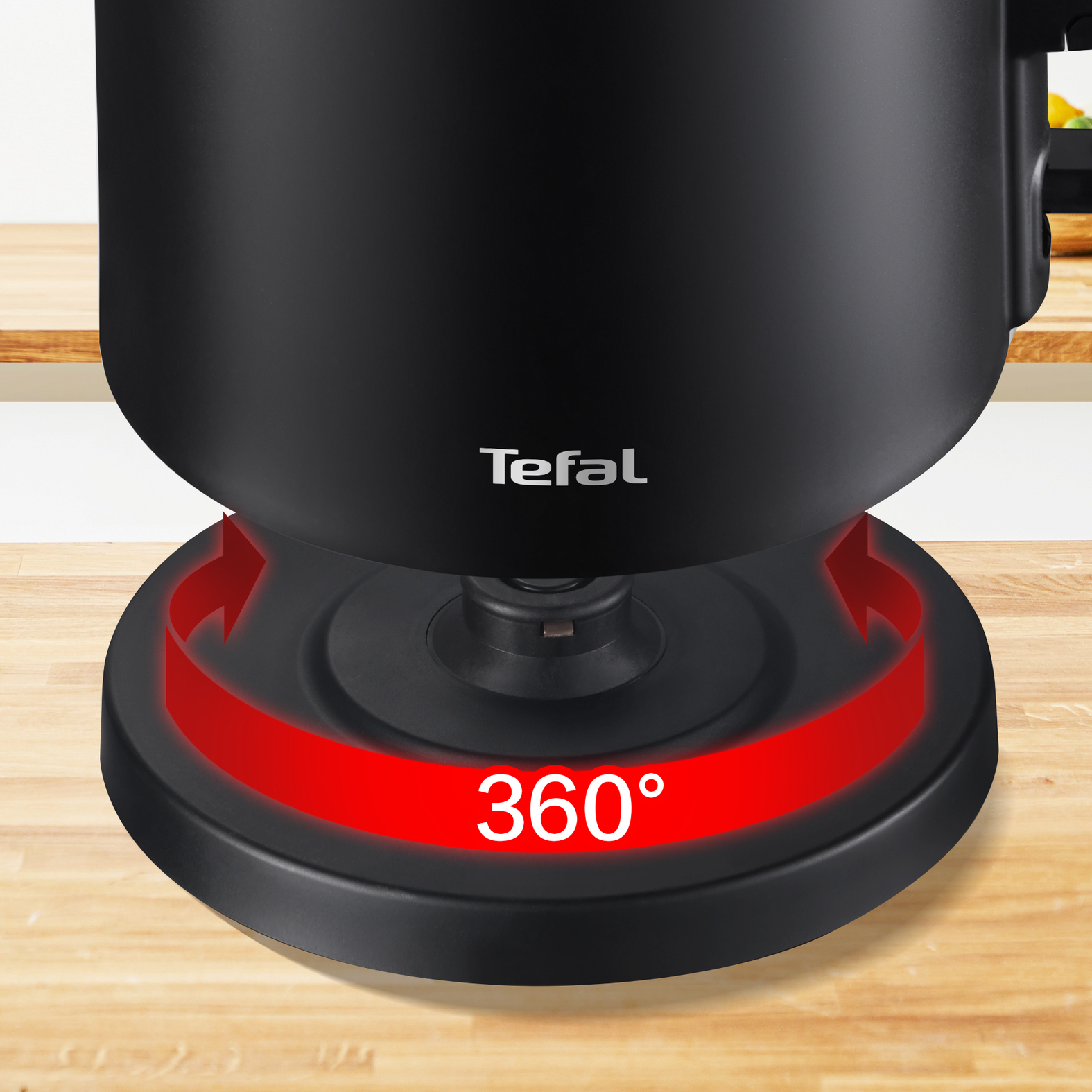 Tefal Thermo Protect KO1408E0 Wasserkocher 1,5 l 1500 W Schwarz