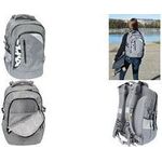 EBERHARD FABER Schulrucksack X-Style, grau/schwarz für Kinder/Teenager von 9 (577624)